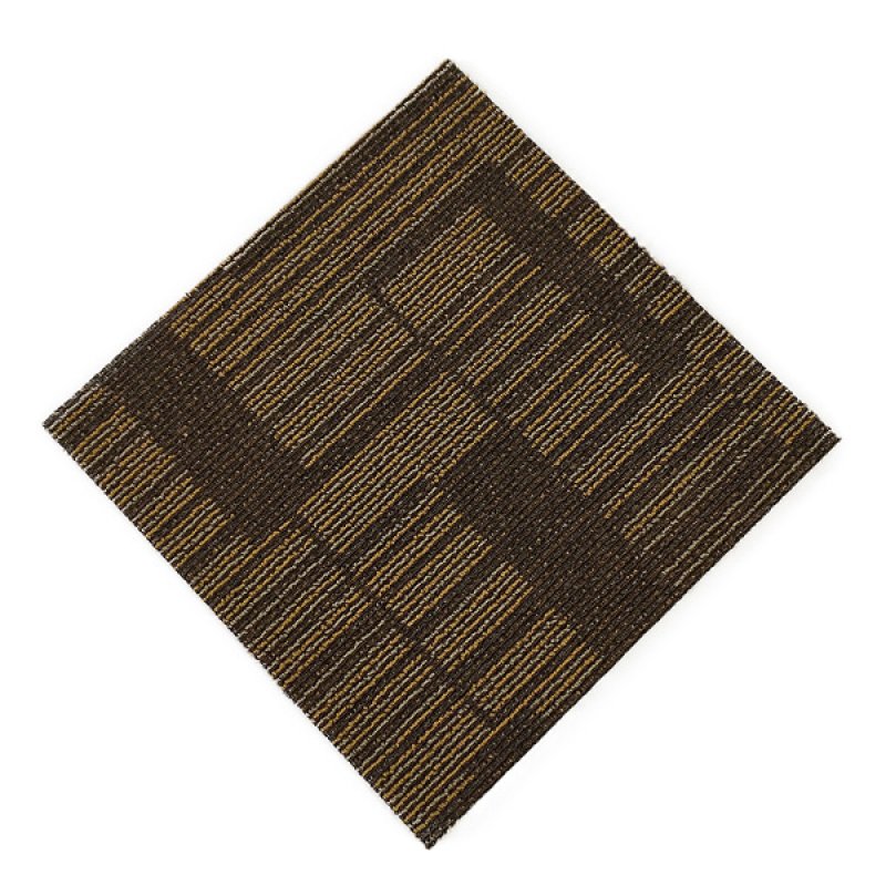 High quality shaggy living room carpet commercial  office hotel tile carpet 50x50cm-253