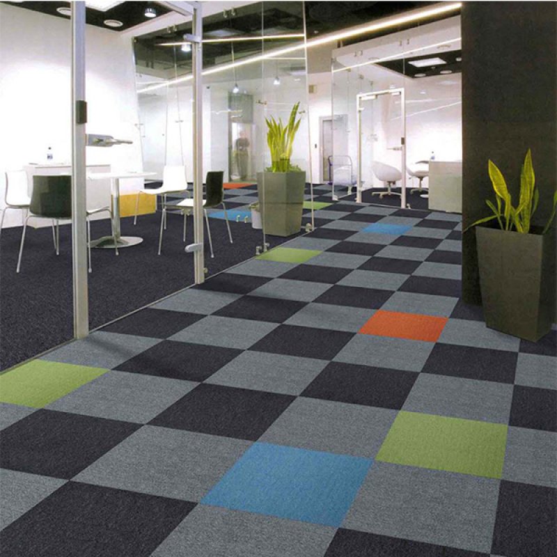 Commercial Office Carpet Tiles  50x50cm-378