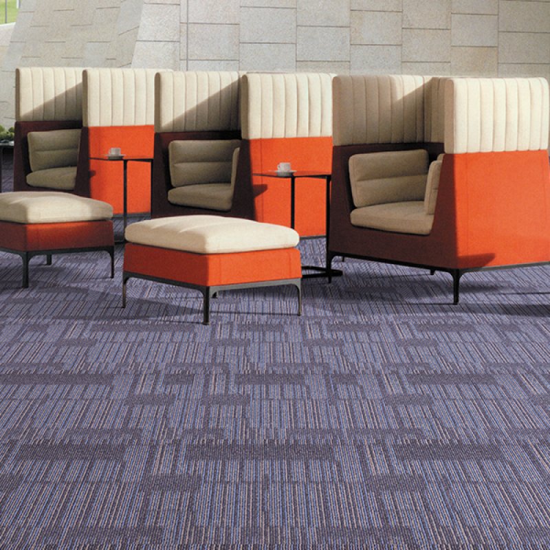 Hotel and office use B1fireresistant rate nylon carpet tile-89