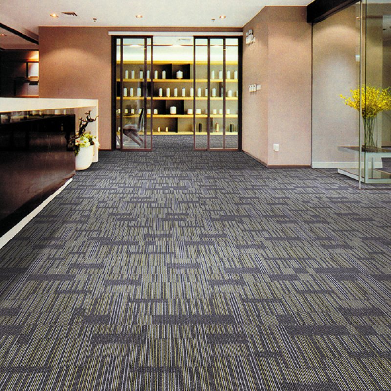 Hotel and office use B1fireresistant rate nylon carpet tile-90