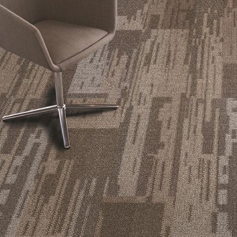 50*50cm Fireproof carpet  jacquard with PVC backing solution dyed office commercial tile carpet-121