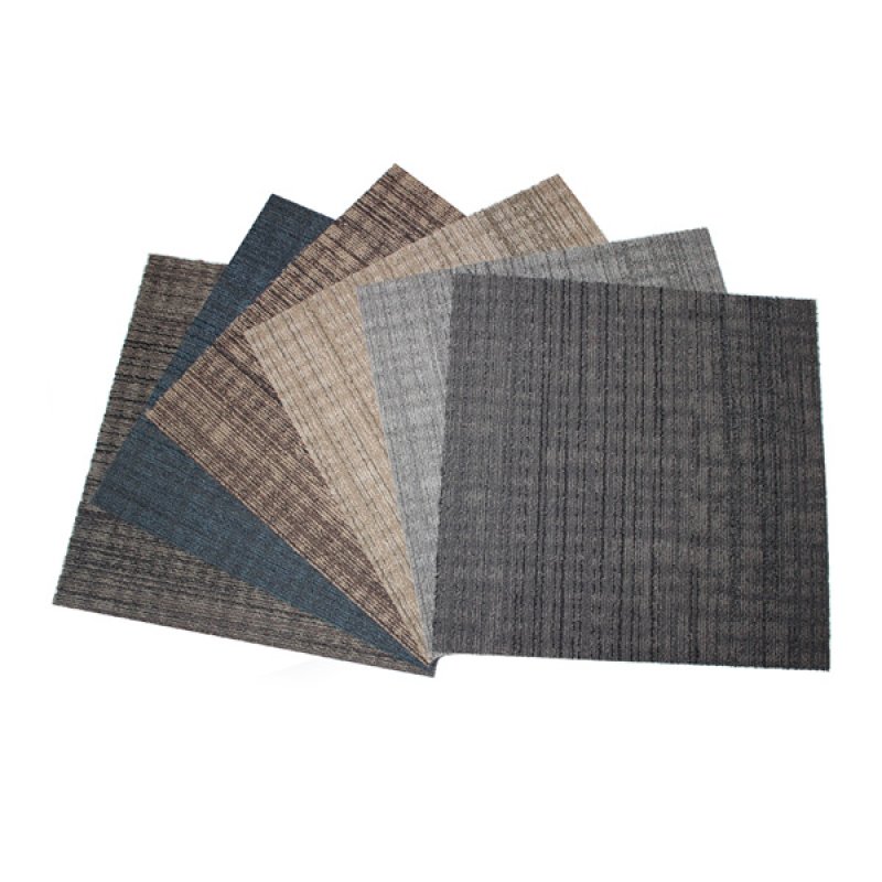 China factory directly sale nylon pvc backing  removable  commercial office carpet tiles-145