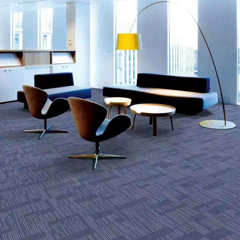 High quality shaggy living room carpet commercial  office hotel tile carpet 50x50cm-260