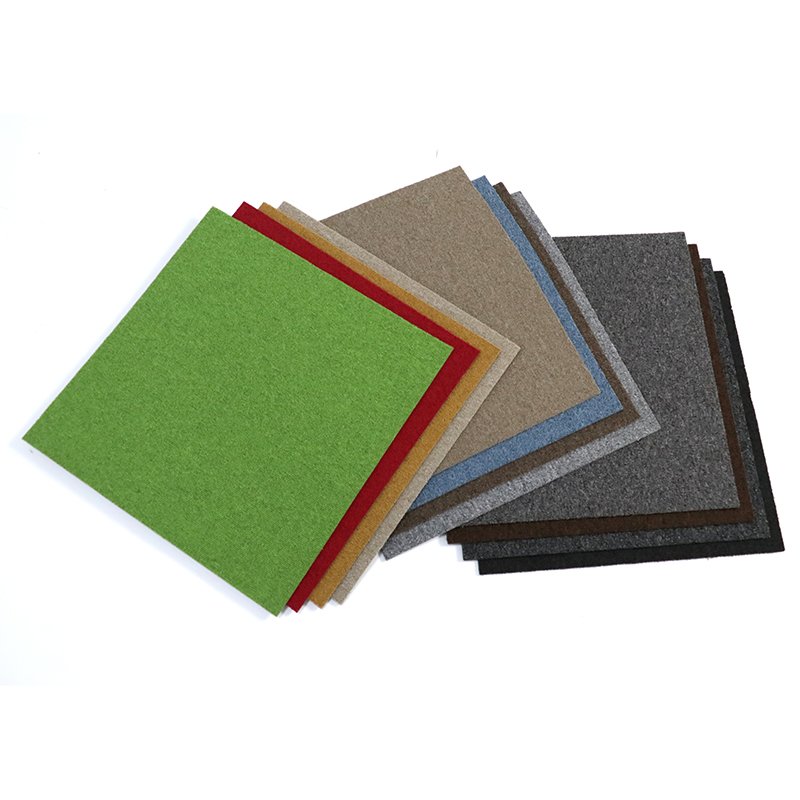 Removable interlocking rubber backing commercial hotel office  nylon carpet tiles 50x50-106