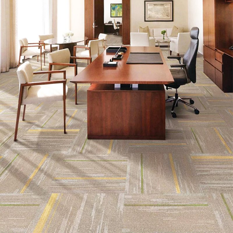 High quality nylon carpet commercial office floor square interlocking carpet tiles 50x50-414