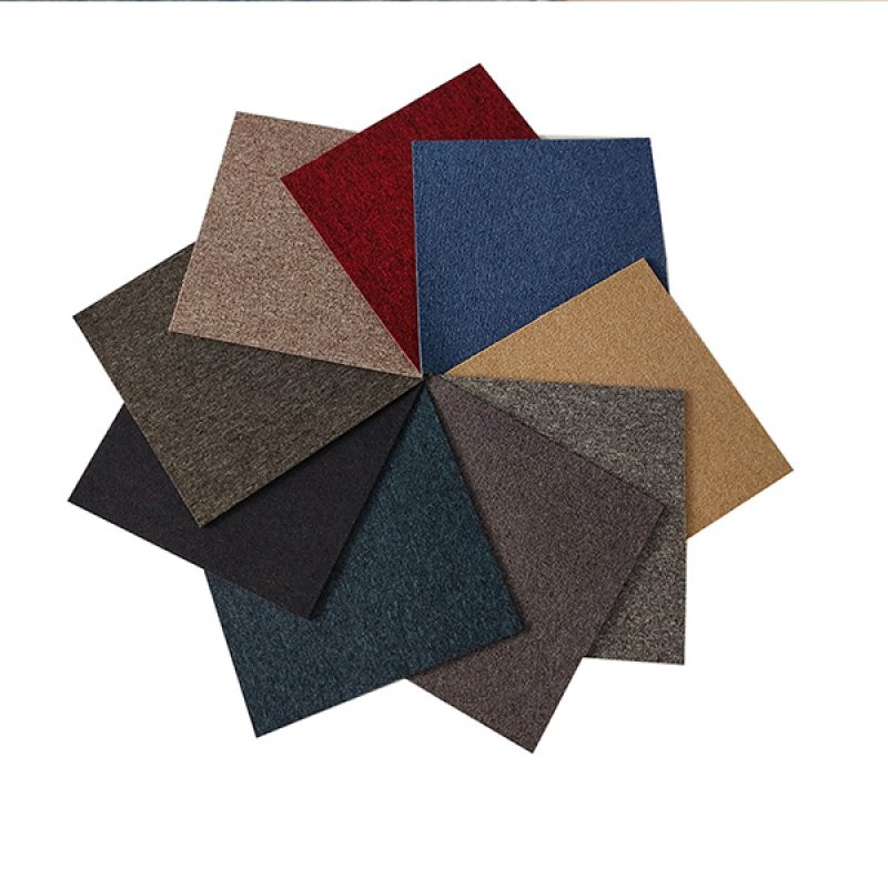 High quality commercial interlocking contec carpet removable carpet tiles-714