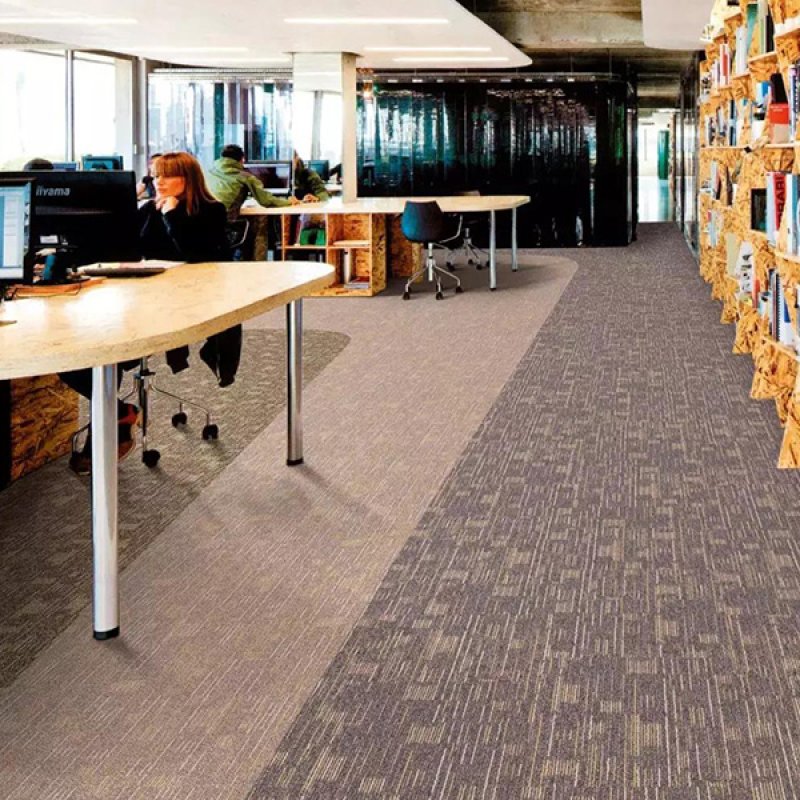 5 star hotel bedroom polyamide 8-10mm thickness nylon commercial office carpet tiles 50x50cm-649