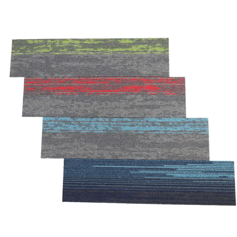 Soundproof nylon PVC backing bedroom living room floor decoration commercial office carpet tiles 50*50cm-705