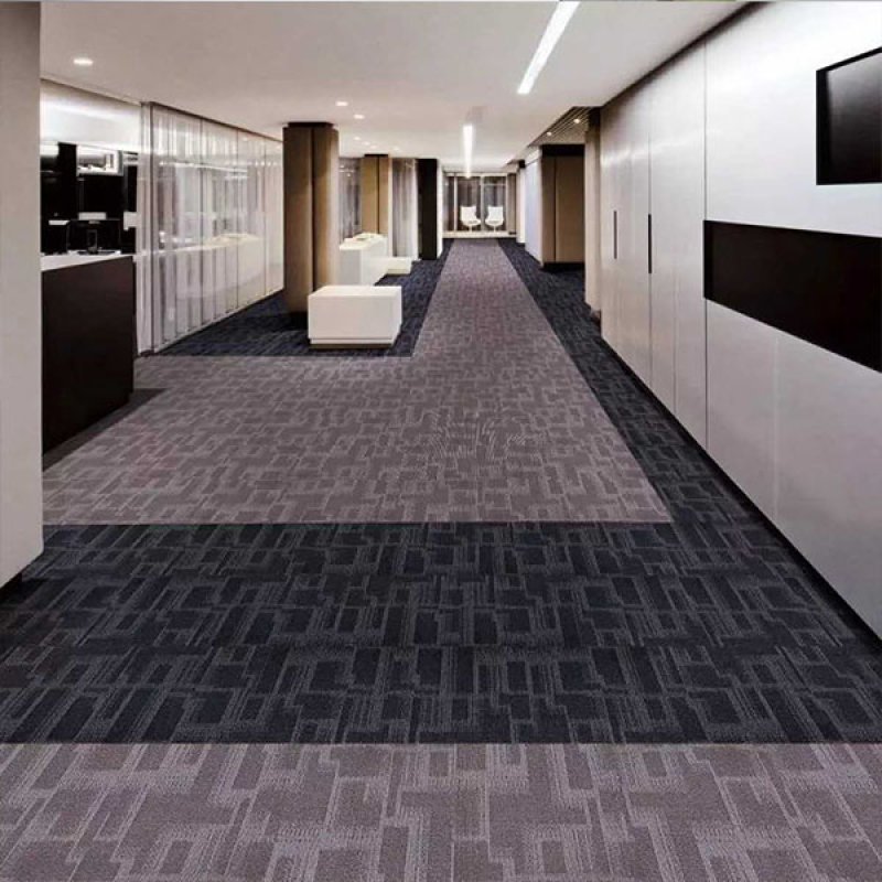 Fireproof Carpet Commercial Tile Carpet For Office Carpet Tiles 50x50-582