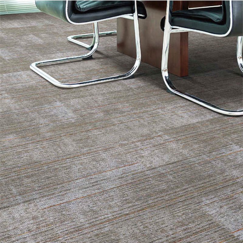 Non woven backing decorative modular commercial office carpet tiles 33.3x100cm-596