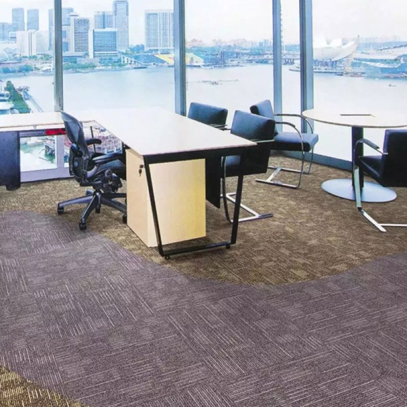 5 star hotel bedroom polyamide 8-10mm thickness nylon commercial office carpet tiles 50x50cm-652