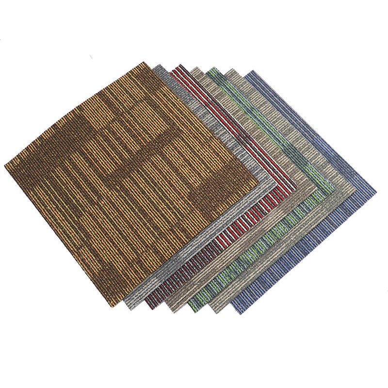 Hotel and office use B1fireresistant rate nylon carpet tile-831