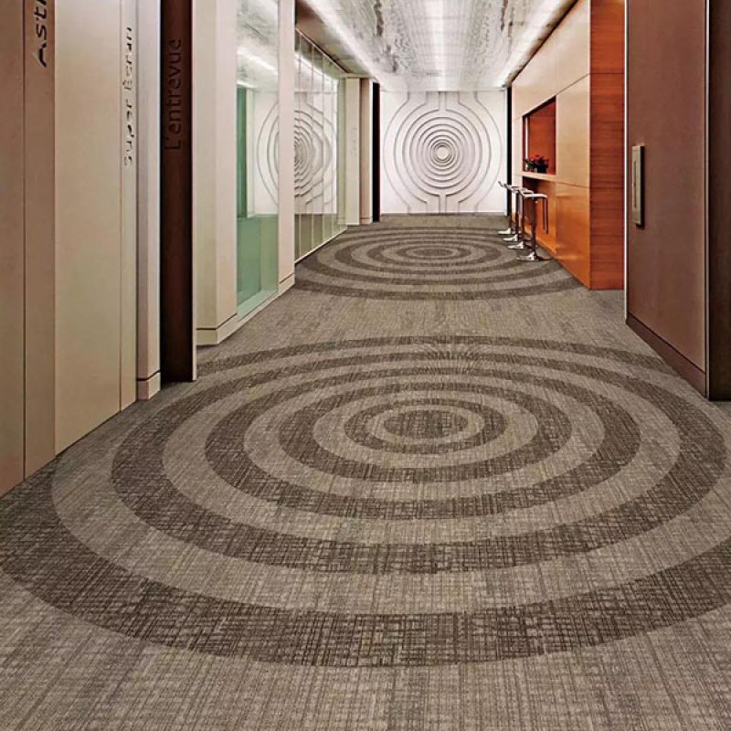 China factory directly sale nylon pvc backing  removable  commercial office carpet tiles-1082