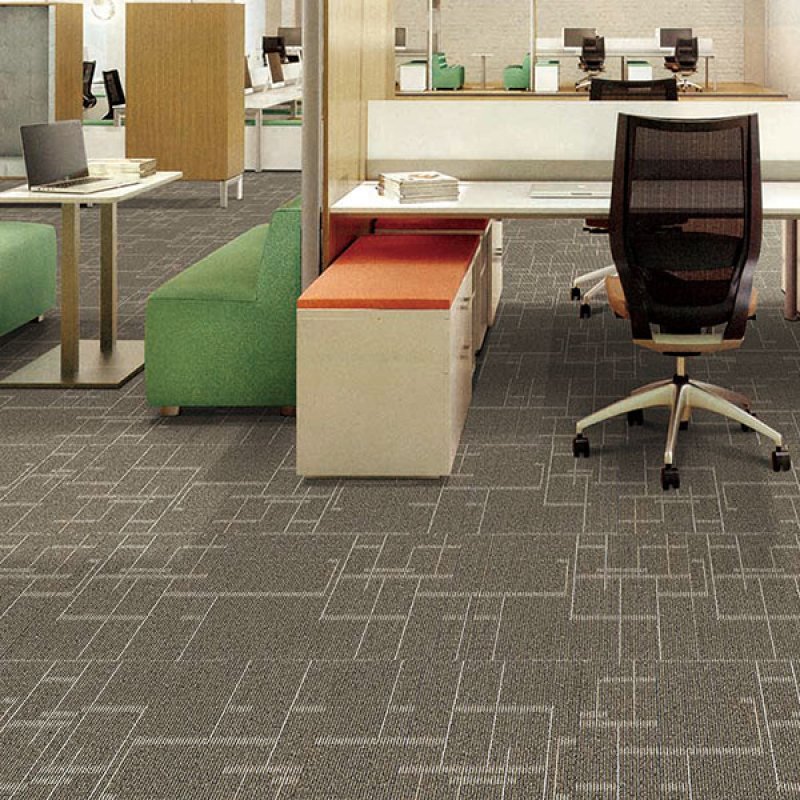 Easy Install Best Fireproof Office Carpet House 50x50 Commercial Carpet Tiles-1118