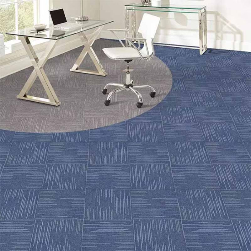 100% Polypropylene Commercial Hotel Office Floor Carpet Tiles 50x50-1169