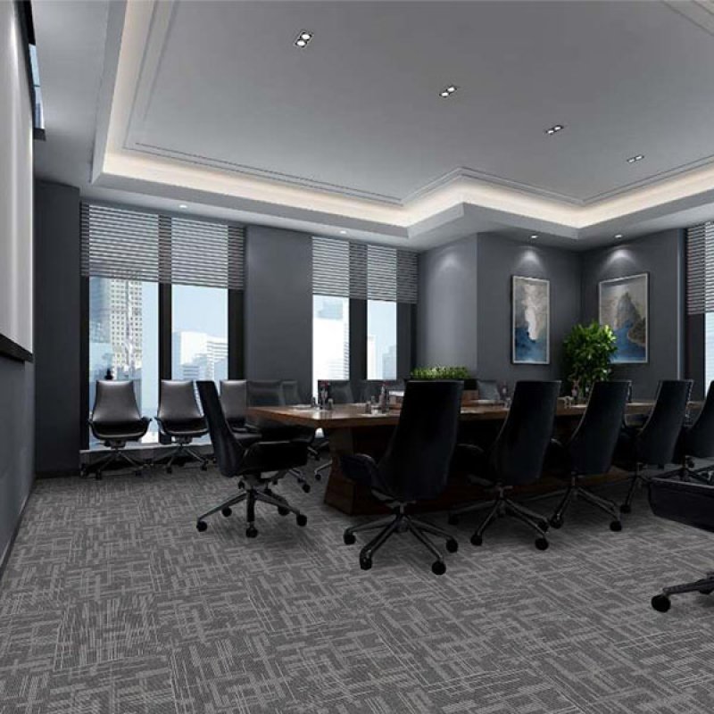 Heavy Traffic Nylon Carpet Tiles Modular Office Commercial Carpet Tile 50x50-1191