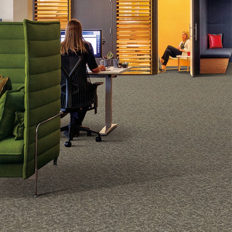 Commercial office conference fire retardant PVC backing floor modular carpet tiles 50x50cm-1242