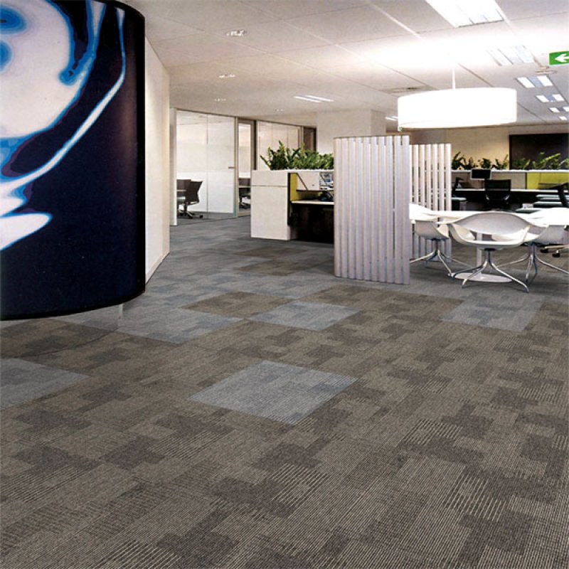 High quality heavy traffic industrial modular commercial office PVC carpet tiles 50x50-1260