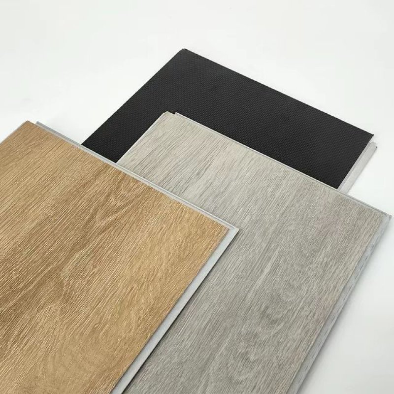 Rigid Vinyl Flooring Waterproof Floor Tiles Grey Spc Flooring 4mm 5 mm Thickness 0.5mm Wear Layer 1.0 mm-1488